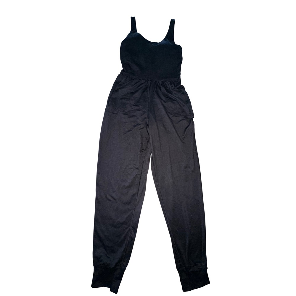OFFLINE by Aerie Jumpsuit Black Sleeveless Jogger XS